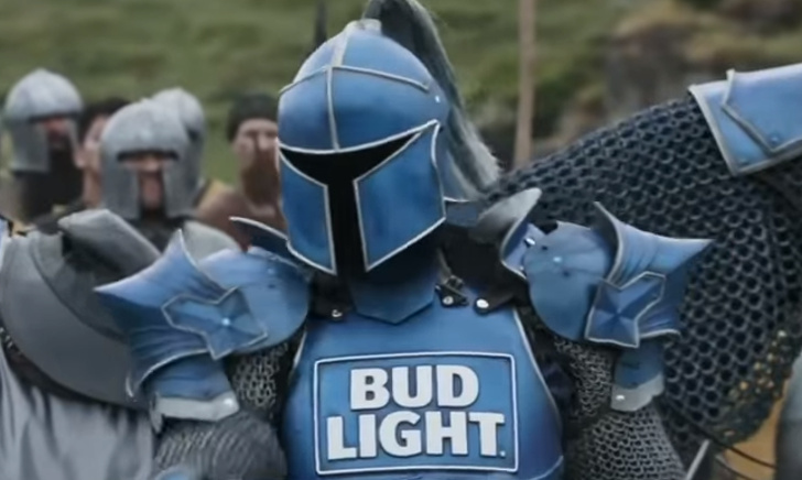 De Bud Light ridder